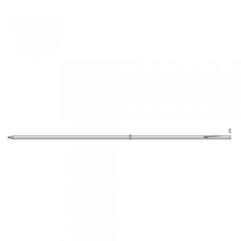 Kirschner Wire Drill Trocar Pointed - Round End Stainless Steel, 6 cm - 2 1/4" Diameter 1.4 mm Ø